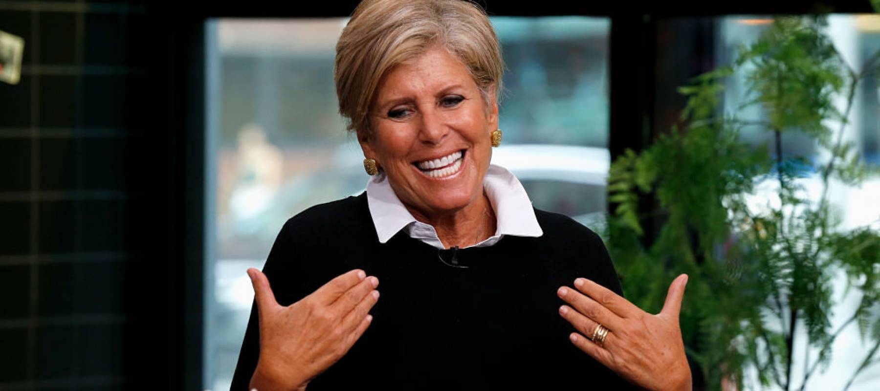 uthor Suze Orman visits Build Brunch to discuss her Book &quot;Women &amp; Money&quot; at Build Studio on September 17, 2018 in New York City